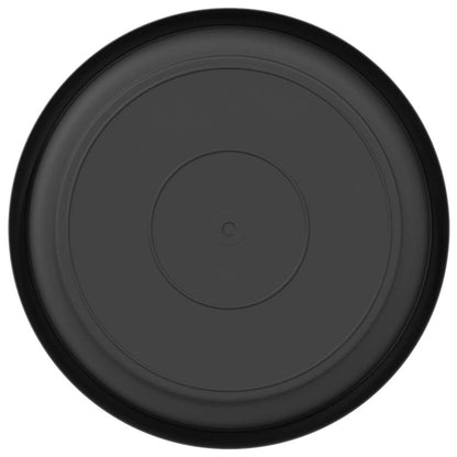 Bandeja Redonda Para Flores 24 Uds. Negro Ø 17,5 X 2 Cm_5