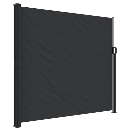 Vidaxl Toldo Lateral Retráctil Negro 180x600 Cm_0