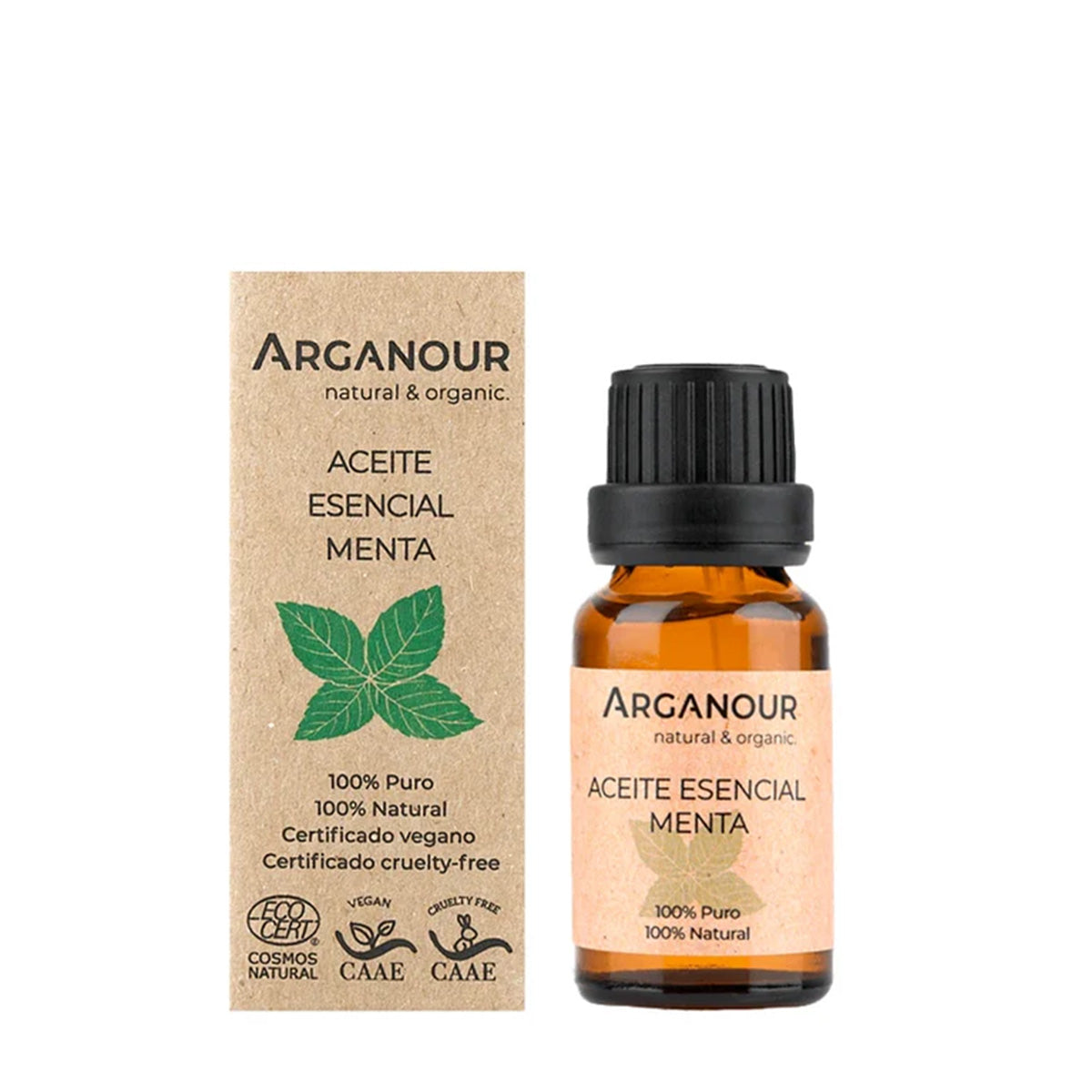 Aceite esencial Menta piperita 100% puro Arganour 15ml