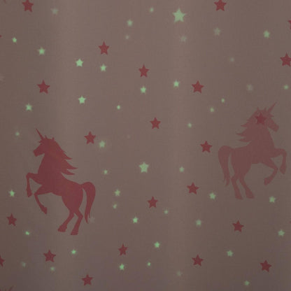 Well Home - Cortina Opaca Infantil unicornio Rosa 140x250cm_3