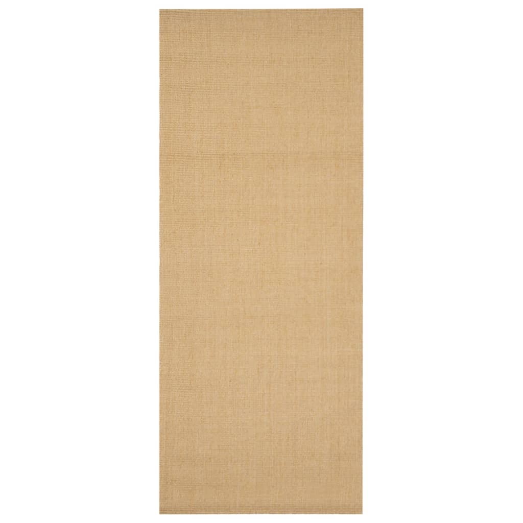 Alfombra De Sisal Natural 100x250 Cm / Vetonek_1