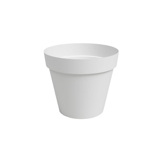 Maceta Plástico Capri Blanca 16 Cm ⌀ X 14 Cm Artevasi_0