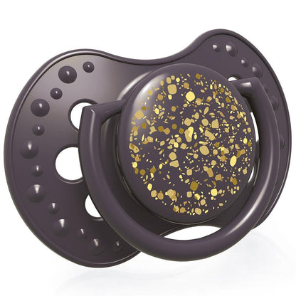 Chupetes dinámicos LOVI Stardust lila (2 ud.) 3-6 meses