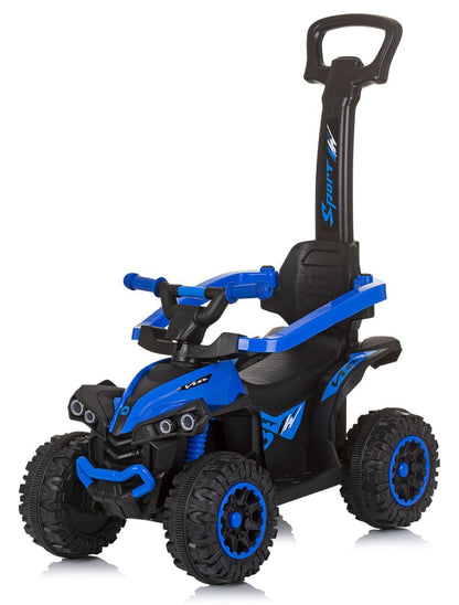 Correpasillos Atv Con Mango Parental Y Capota Blue_1
