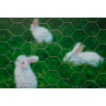 Nature Malla De Alambre Hexagonal 1x10 M 25 Mm Acero Galvanizado / Vetonek_1