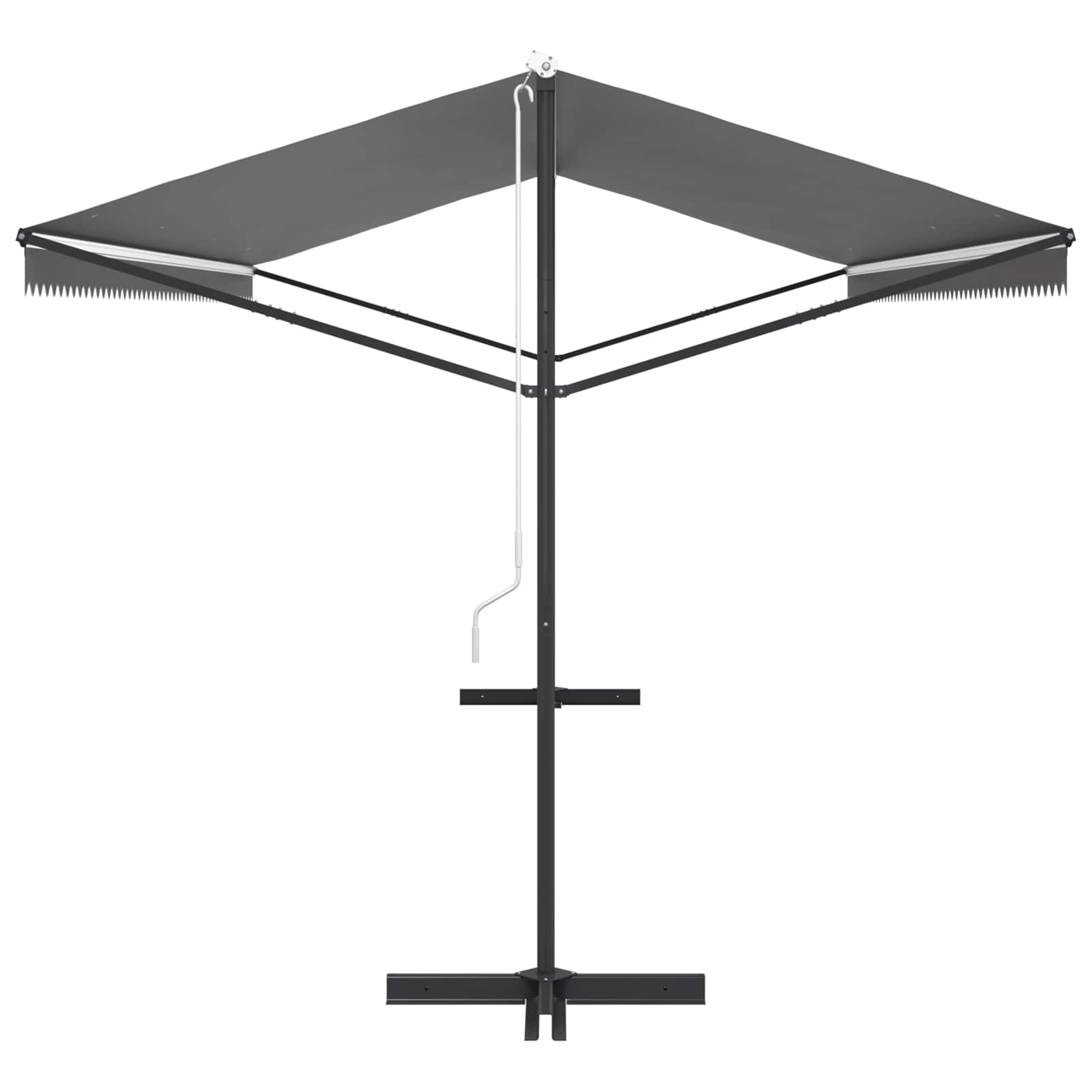 Toldo Independiente Gris 6 X 3 M Poliéster_4