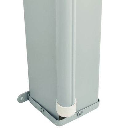 Vidaxl Toldo Lateral Retráctil Para Patio Marrón 140x600 Cm_4