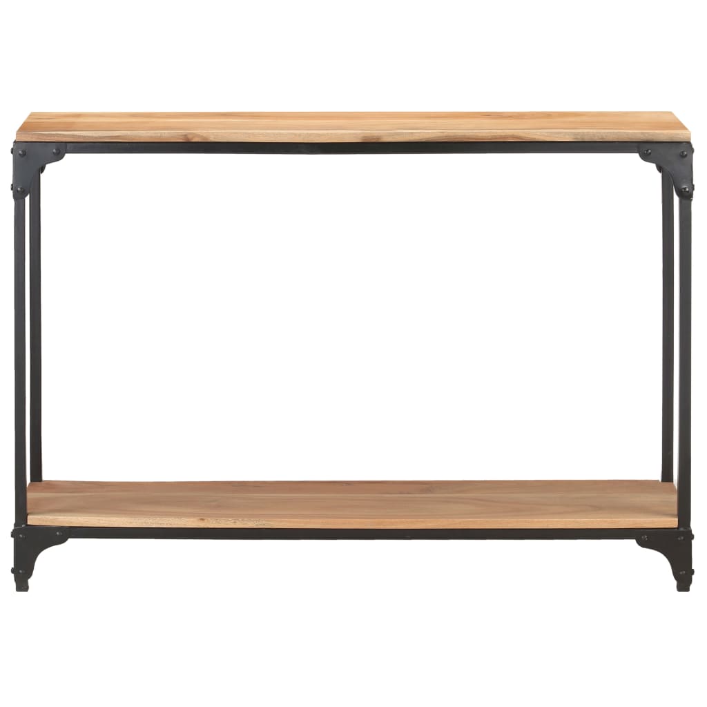 Mesa Consola De Madera Maciza De Acacia 110x30x75 Cm_0