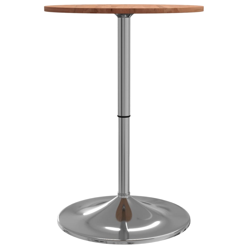 Mesa Alta De Madera Maciza De Haya Ø50x89,5 Cm_4