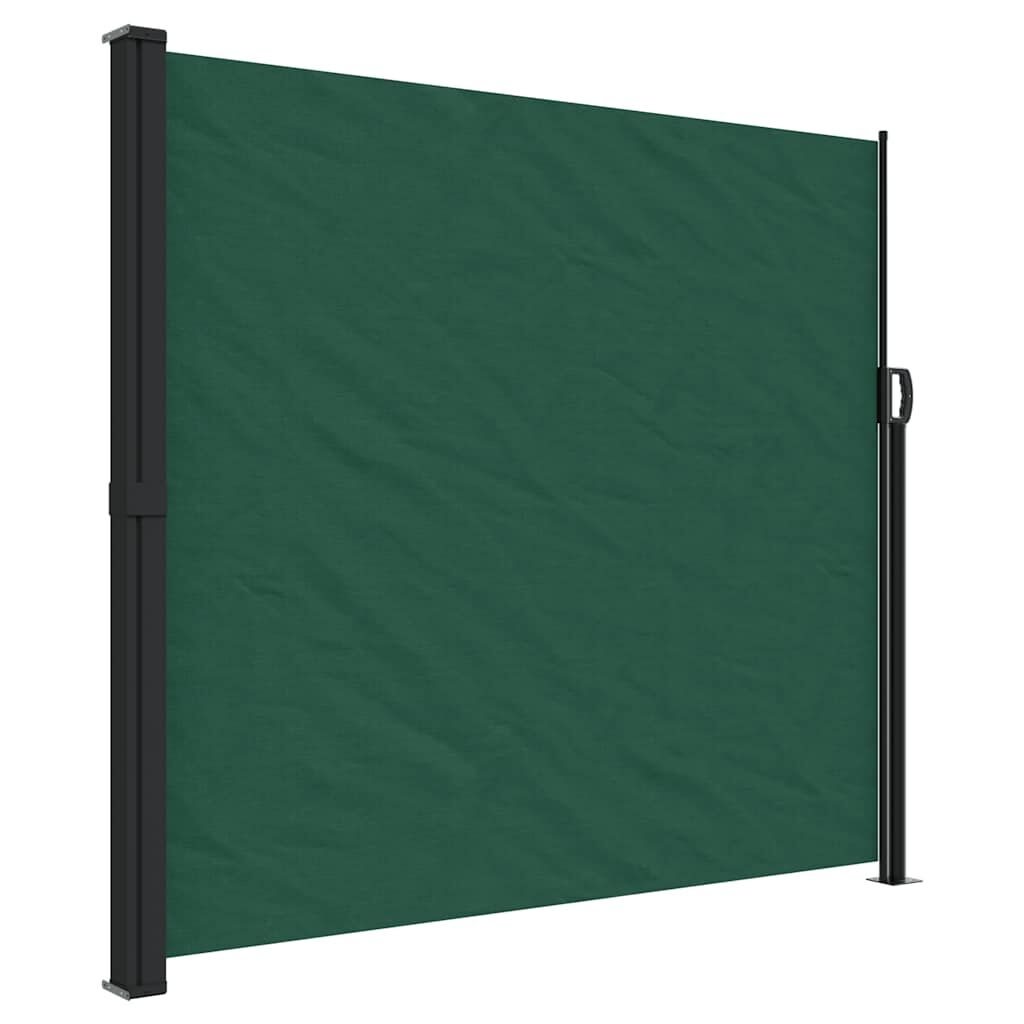 Vidaxl Toldo Lateral Retráctil Verde Oscuro 180x600 Cm_0