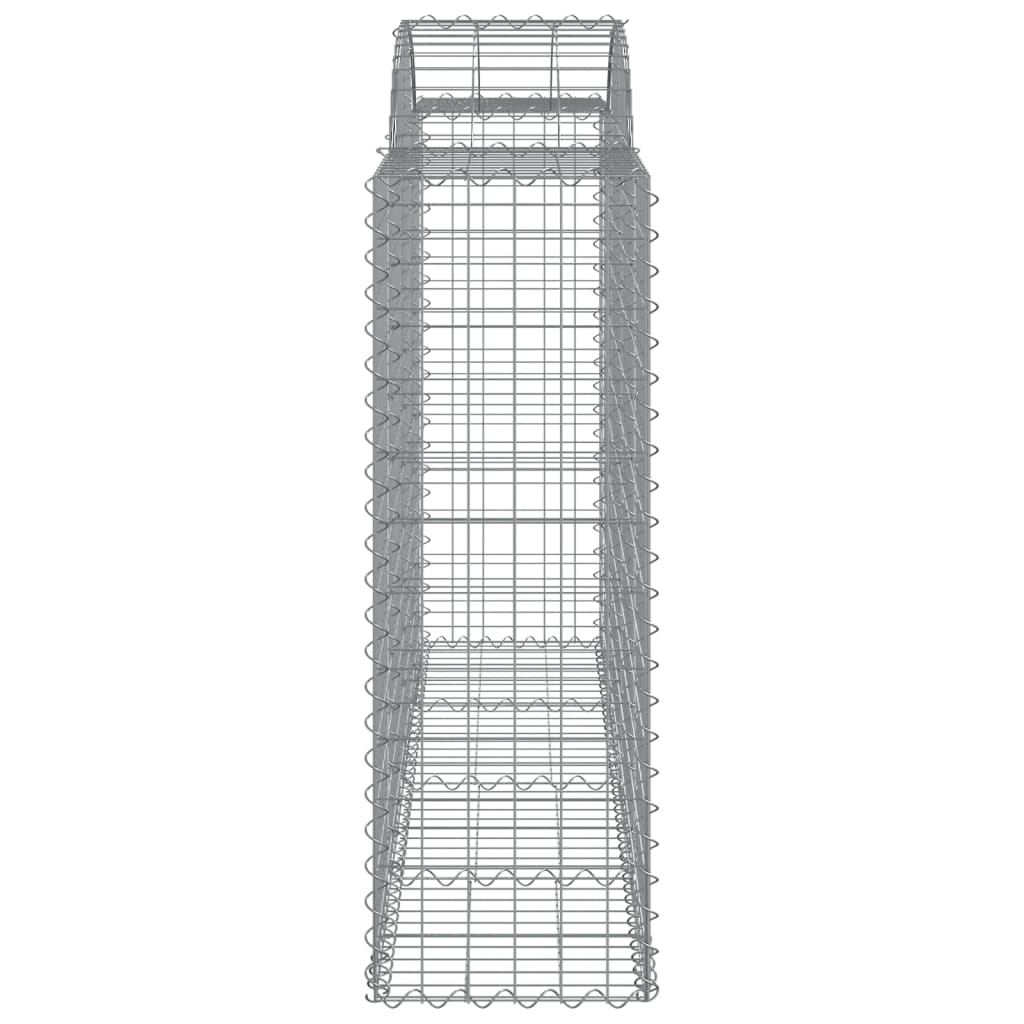 Cestas Gaviones 30 Uds Forma De Arco Hierro 200x50x120/140 Cm_4