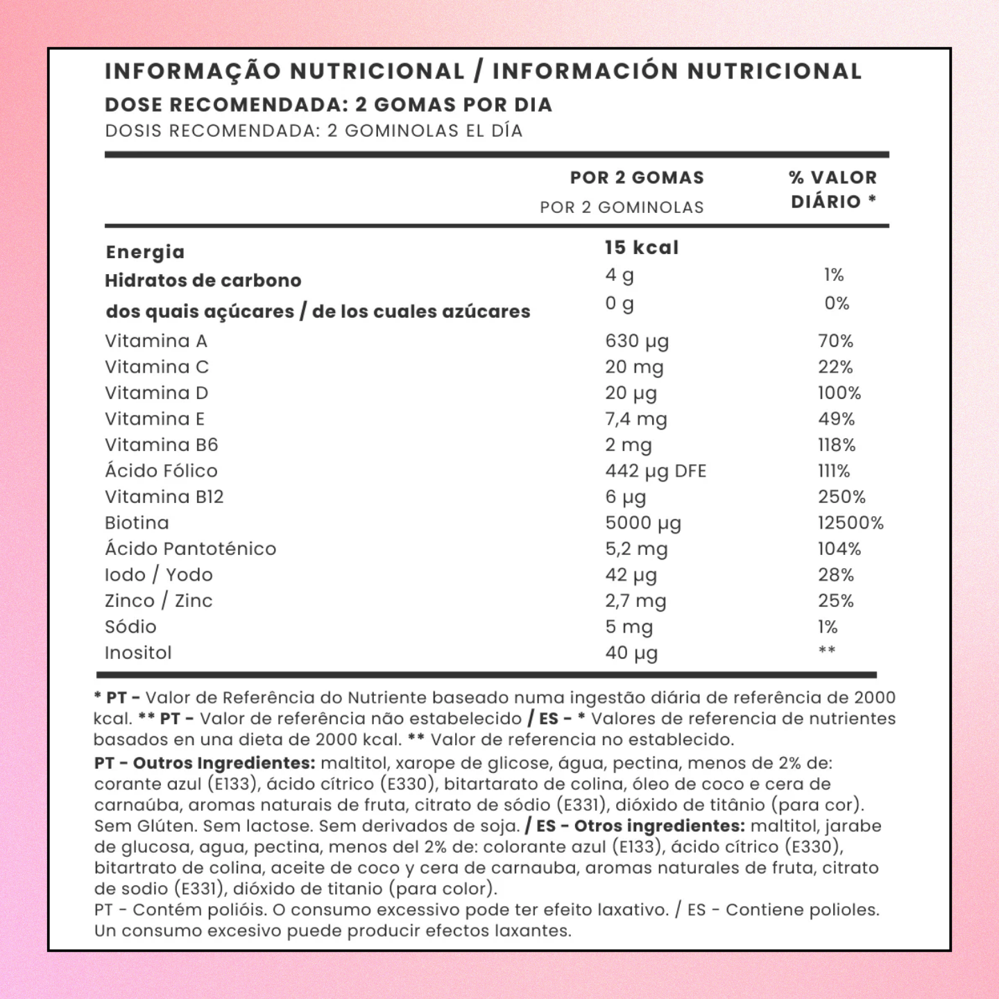 Gominolas Para El Crecimiento Del Cabello Y Uñas – 60 Gominolas_3