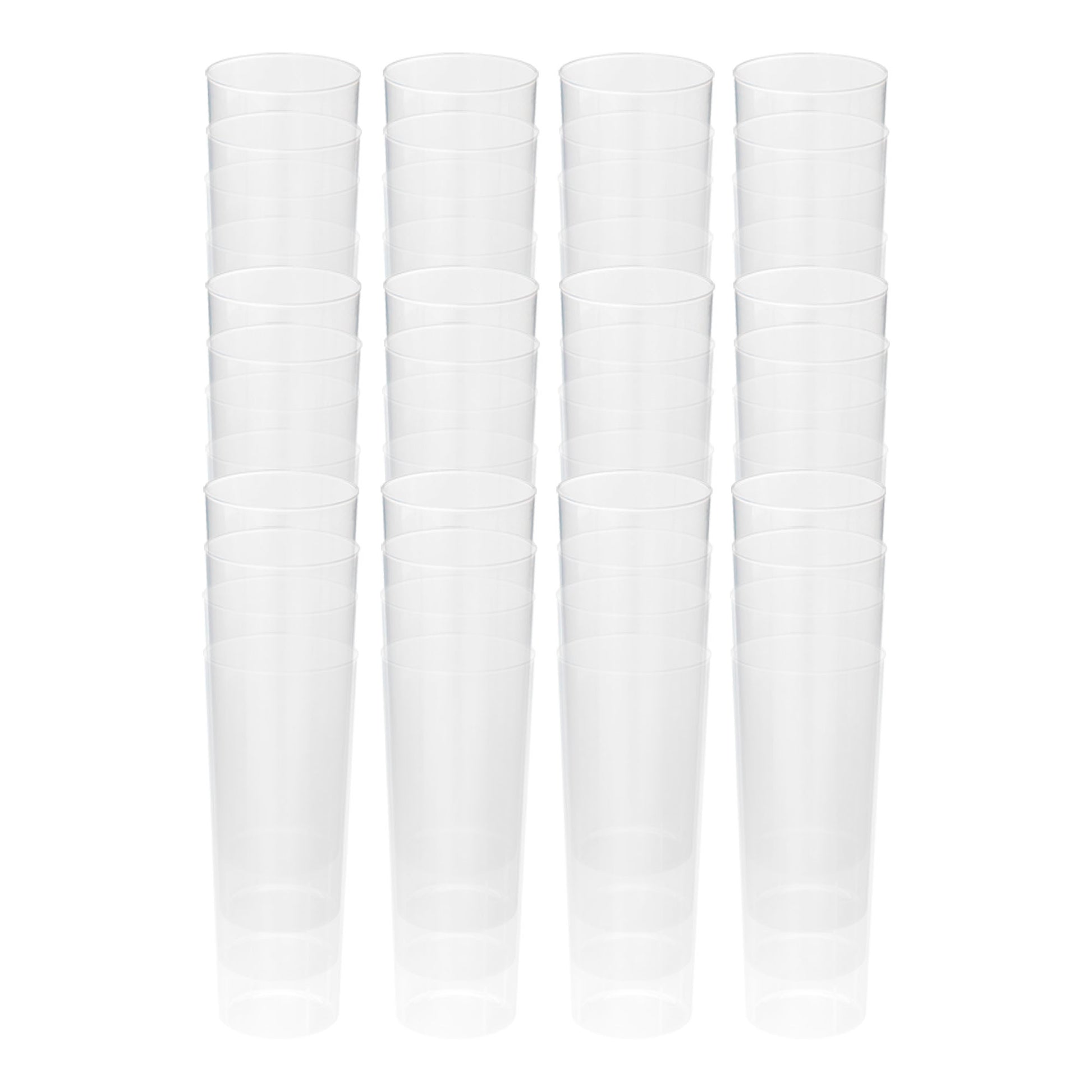 Pack De 48 Vasos Tubo Reutilizable 315ml_0