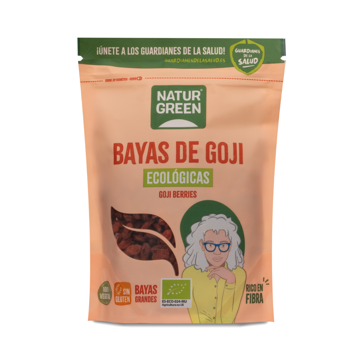 Bayas de Goji Bio deshidratadas Naturgreen 200 g