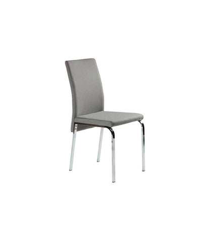 Silla Tierra Tapizada En Tejido Color Gris, 92 Cm(alto)43 Cm(ancho)44 Cm(largo)_0