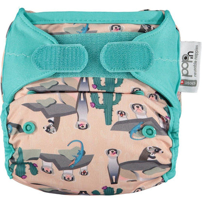 Pañal de tela Pop-in Bambu Ferret Velcro Close Parent