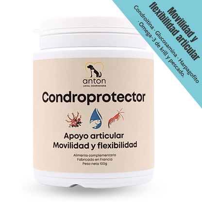 Suplemento natural para la movilidad articular de perros y gatos – Condroprotector 100 g_0