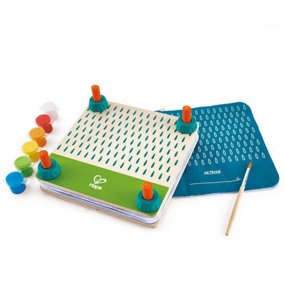 Kit Artístico Prensador Flores Hape_5