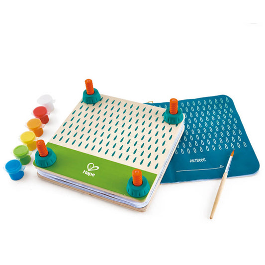 Kit Artístico Prensador Flores Hape_0