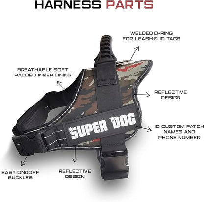Edipets Arnés Para Perro Antitirones, Ajustable Y Personalizable_1
