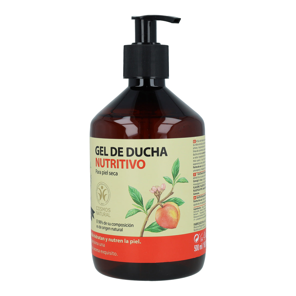 Gel ducha nutritivo todo tipo de pieles Oma Gertrude 500 ml