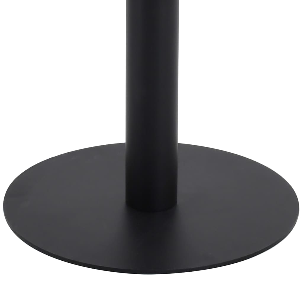 Mesa De Bistró Mdf Marrón Claro 60x60 Cm_3