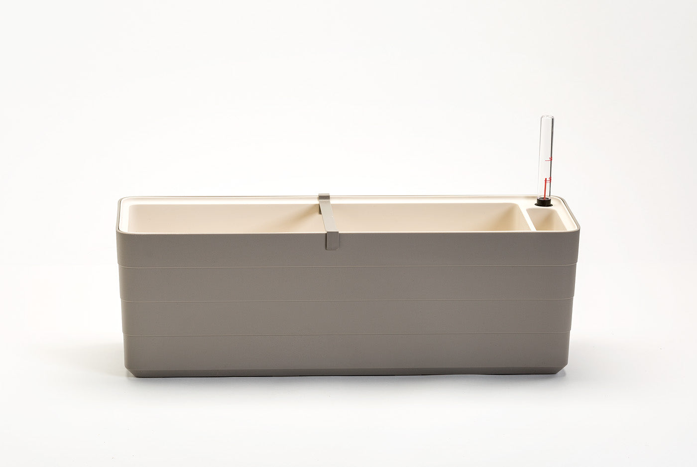 Jardineras Con Autorriego Berberis 60 Blanco/verde.