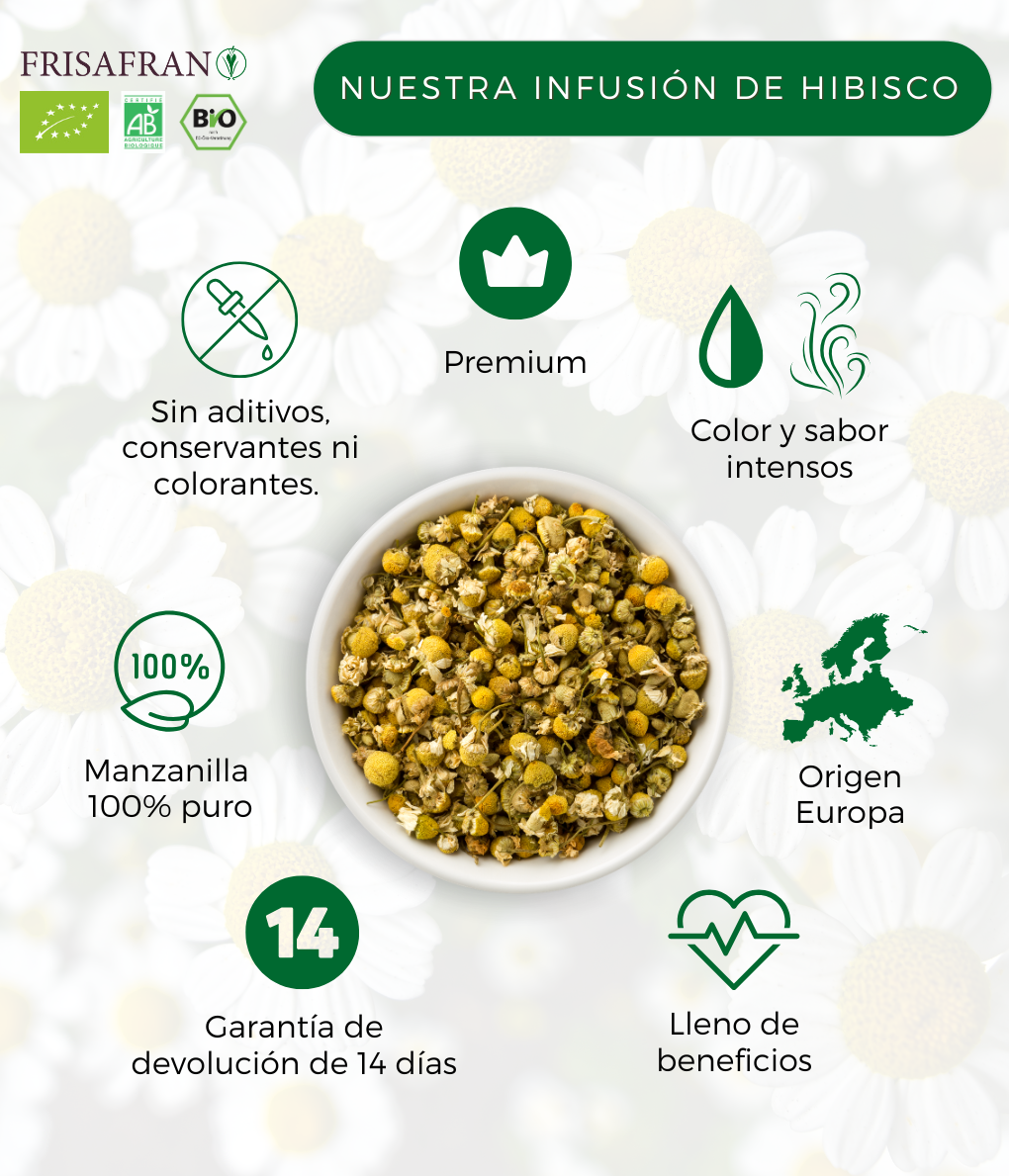 Infusión De Manzanilla Dulce A Granel Ecológica | Frisafran 100 G_3