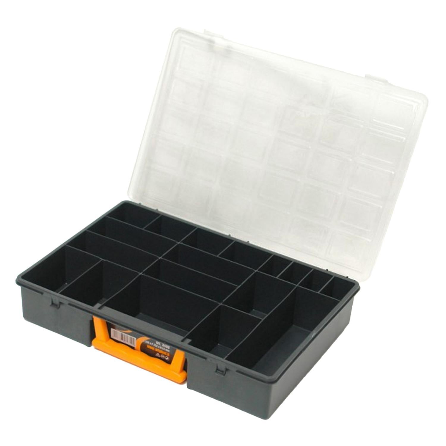 Maletin Organizador Plastico 18 Compartimentos 360x252x64 Mm. Caja Almacenaje, Malentin Organizador, Organizador Plastico_0