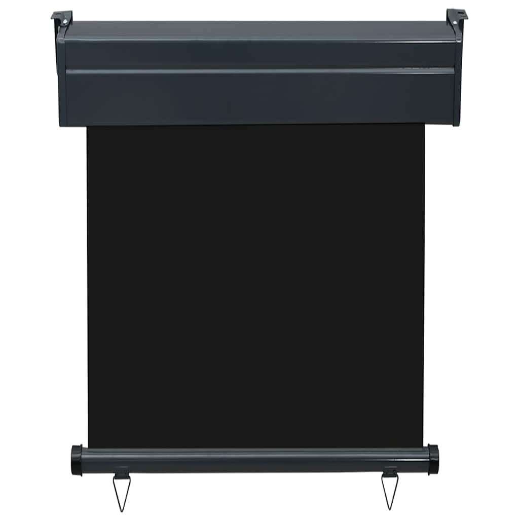 Vidaxl Toldo Lateral De Balcón Negro 65x250 Cm_3