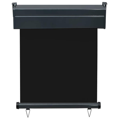 Vidaxl Toldo Lateral De Balcón Negro 65x250 Cm_3