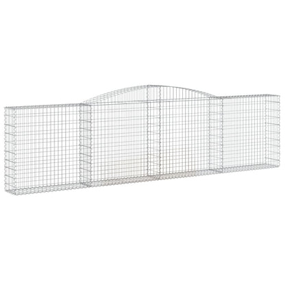Cestas De Gaviones 20 Uds Forma De Arco Hierro 400x30x100/120cm_2