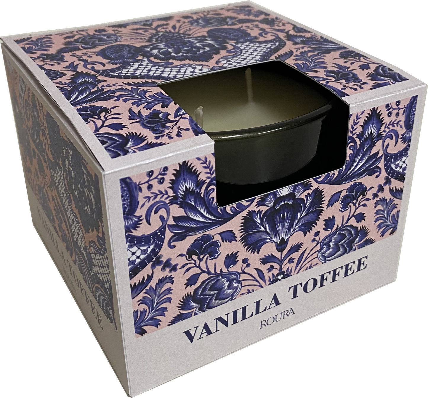 Vela perfumada  Jaipur Toffee & Nuts 3 mechas Roura