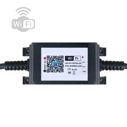 Controlador Wifi Spi Rf Music Magic Home App, Ip65_1