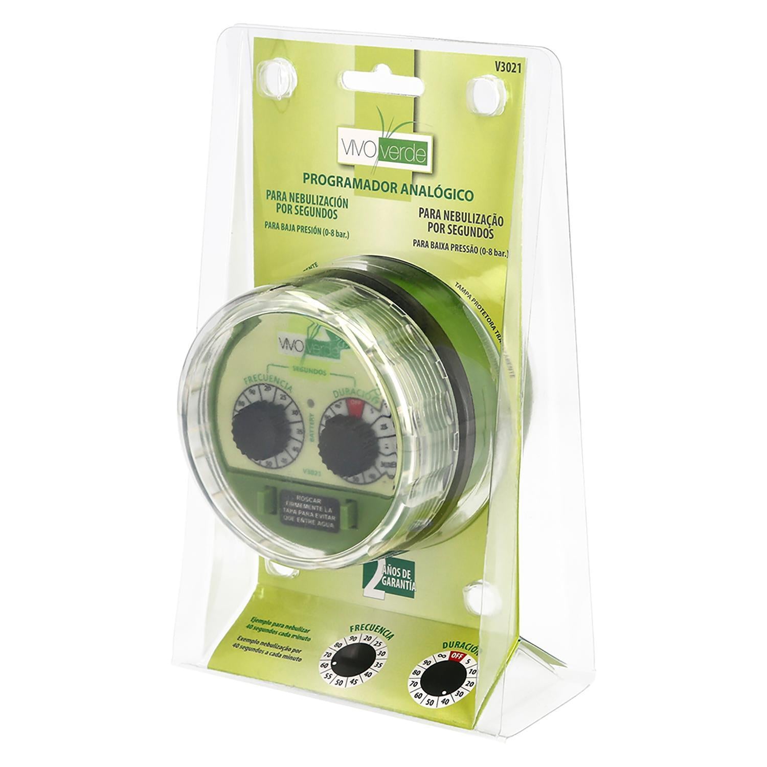 Programador Nebulizacion / Riego Jardin, Analogico Grifos 3/4_2