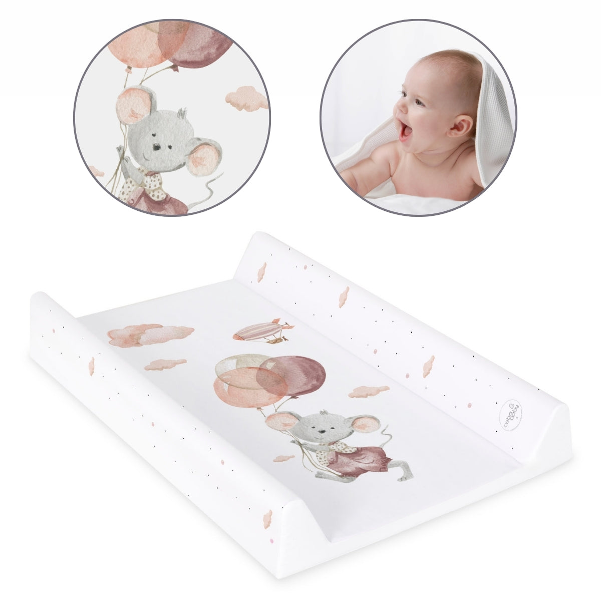 Basic Cambiador Perfilado Para Cómoda Ceba Baby | Seguridad Y Comodidad En Cada Cambio_1
