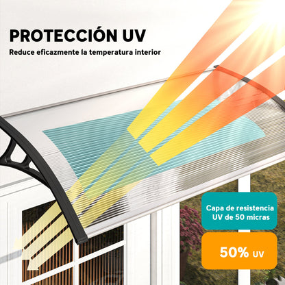 Outsunny Marquesinas Exterior Para Puertas Y Ventanas_3