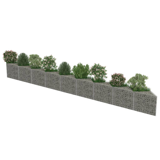 Muro De Gaviones De Acero 630x30x50 Cm / Vetonek_0
