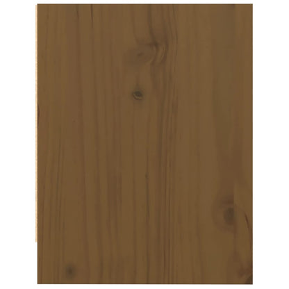 Mesitas De Noche 2 Uds Madera De Pino Marrón Miel 40x30,5x40 Cm_3
