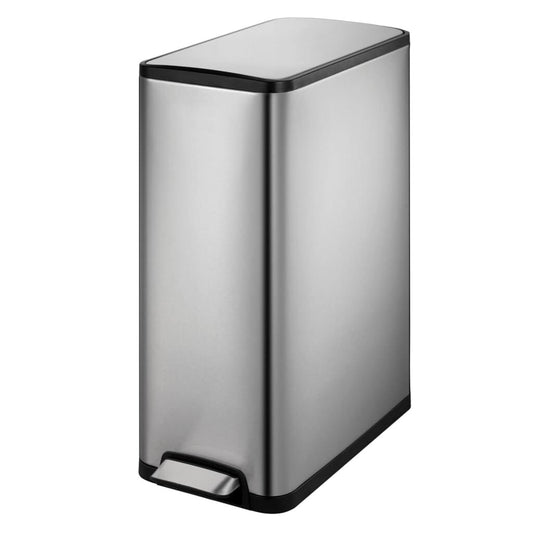 Eko Cubo De Pedal Ecoslim 2x20 L Plateado Mate_0