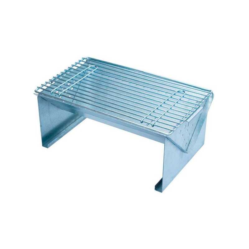 Flores Cortes - 33733 - Barbacoa Desmontable Galvanizada Para Leña Y Carbón_0