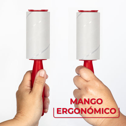 Sistema Rodillo Quitapelusas Pet Pro, Vileda Rojo/Blanco