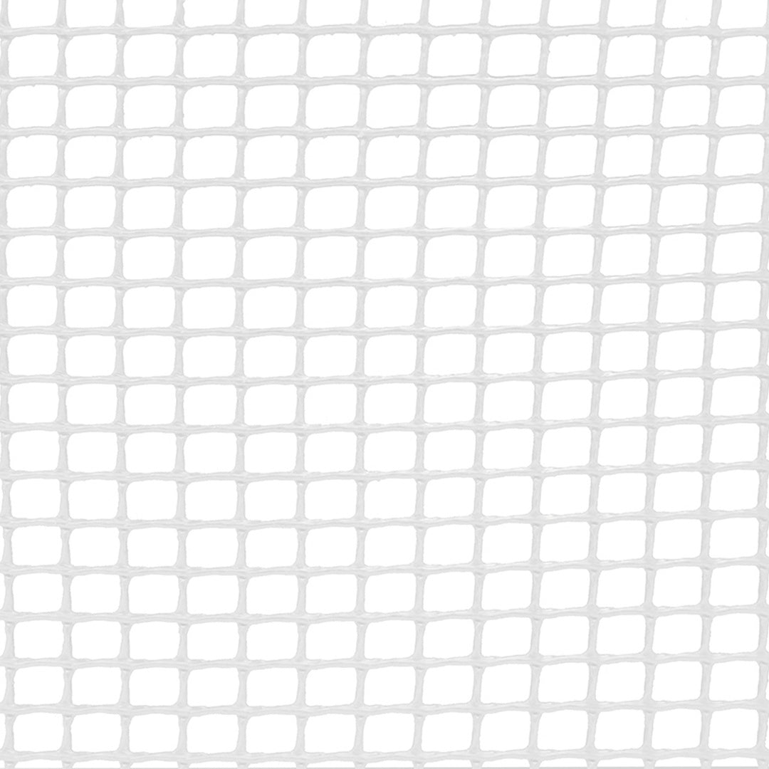 Malla Plastica Cuadrada Premium 10 Mm 1x25 M Blanco Nortene_1