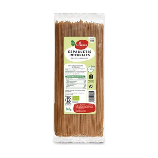 Espagueti Integral El Granero 500 g