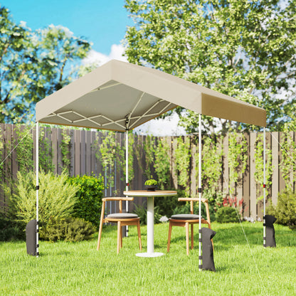 Outsunny Carpa Plegable 2,4x2,4 M Pop-up Upf50+ Bloqueo Central Altura Ajustable_1