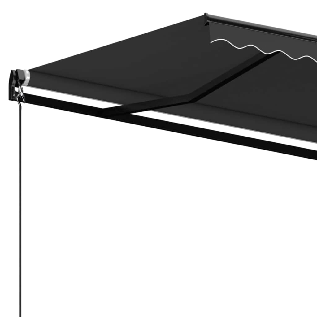 Toldo Retráctil Manual Gris Antracita 450x350 Cm_4