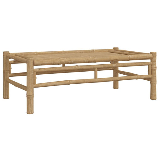 Vidaxl Mesa De Centro De Jardín Bambú 100x55x33 Cm_0
