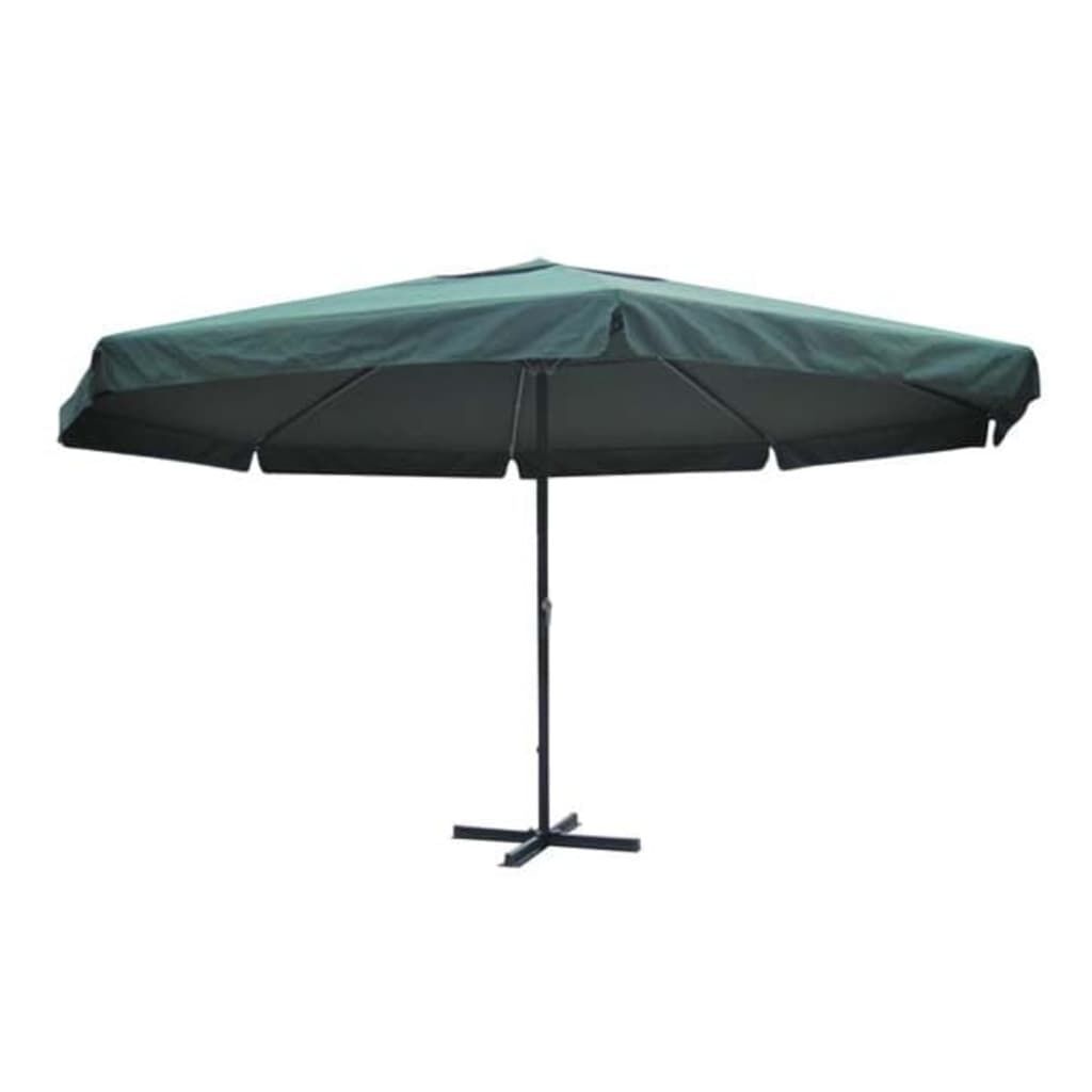 Vidaxl Sombrilla Aluminio Verde 500 Cm_1