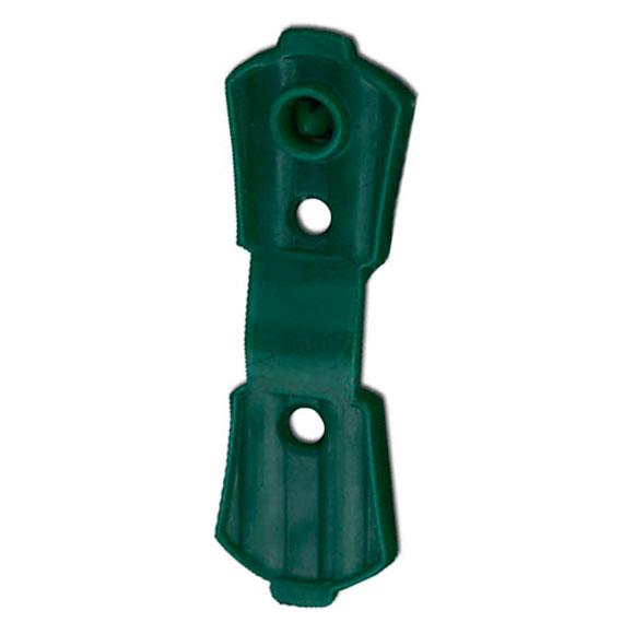 Clips de fijación malla tejida Fixatex verde 20 uds.