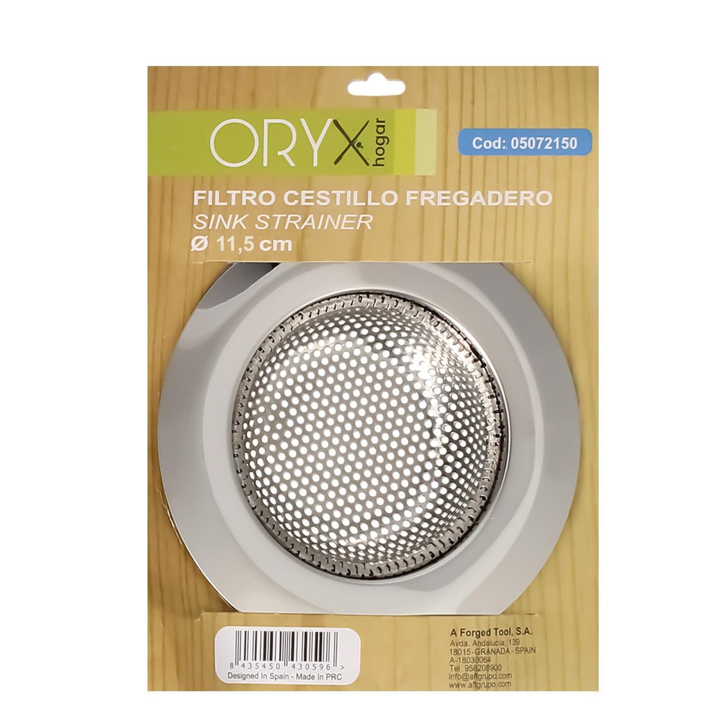 Filtro Cestillo Fregaderos / Lavabo Cocinas Ø 11,5 Cm._2